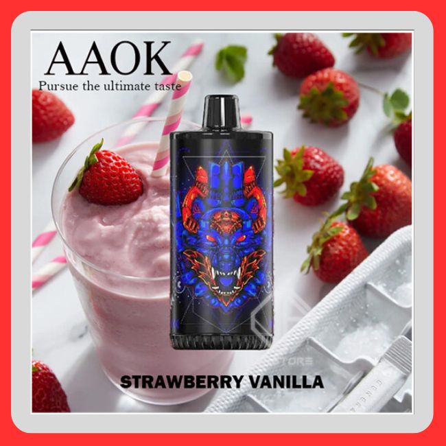 aaok-evo-air-13000-strawberry-vanilla-disposable-vape-shop-singapore