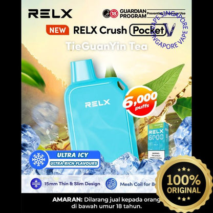 relx-crush-pocket-6000-puff-tieguanyin-tea-vape-shop-singapore