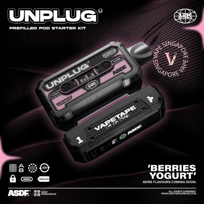 vapetape-unplug-12k-berries-yogurt-disposable-vape-shop-singapore-sg-vape