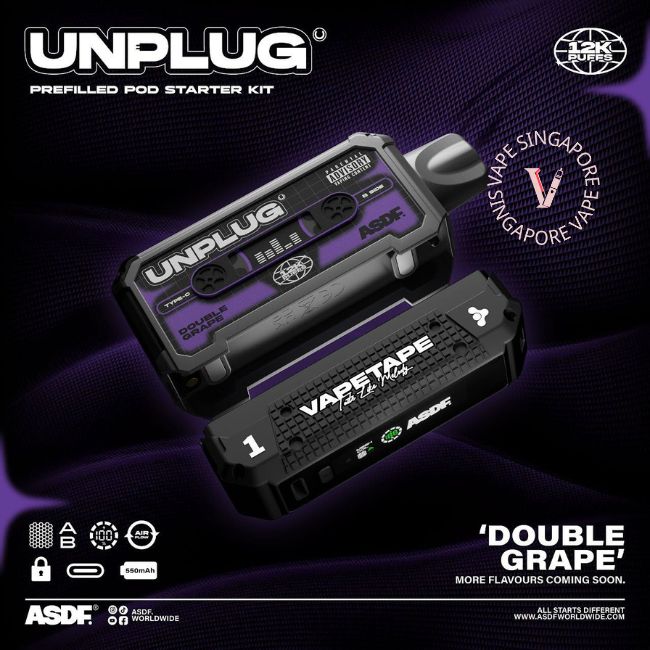 vapetape-unplug-12k-double-grape-disposable-vape-shop-singapore-sg-vape